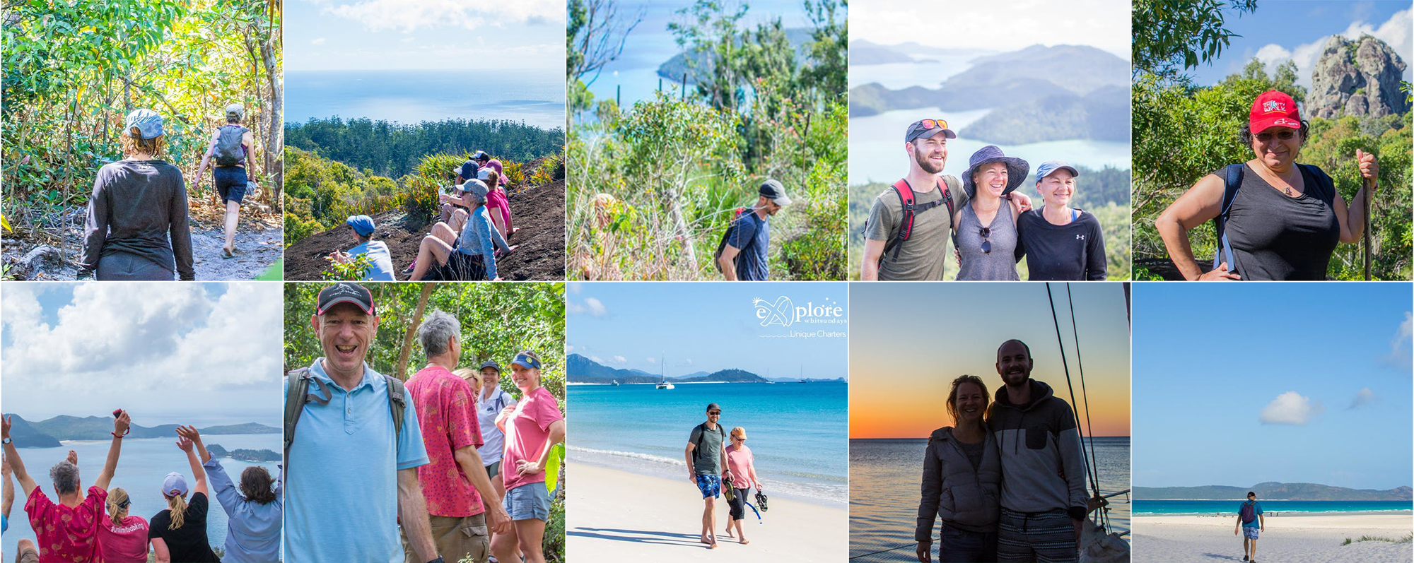 Walk the Whitsundays - Bottom Page Images