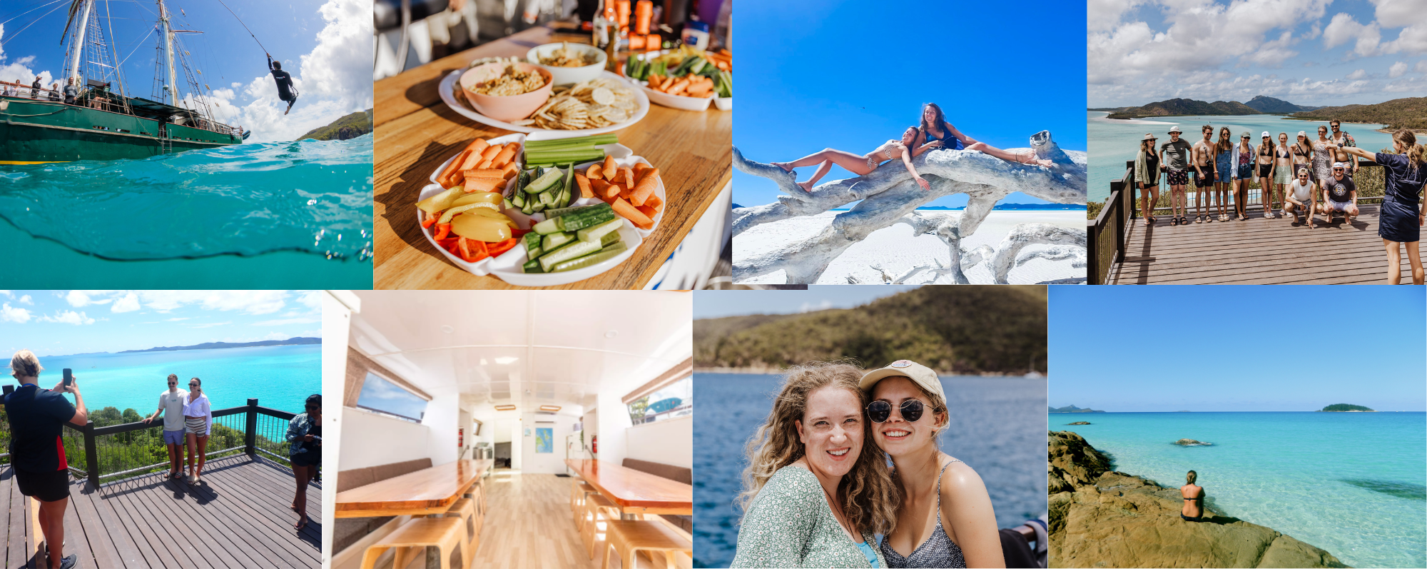 a group of people on a beach posing for the camera